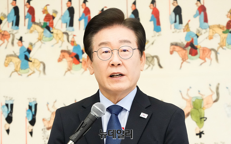 ▲ 이재명 더불어민주당 대표가 지난 1일 오후 서울 여의도 국회에서 열린 '국민의힘-더불어민주당 당대표 회담'에서 모두발언을 하고 있다.ⓒ서성진 기자