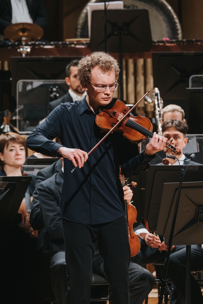 ▲ 바이올리니스트 드미트로 우도비첸.ⓒ국립심포니오케스트라