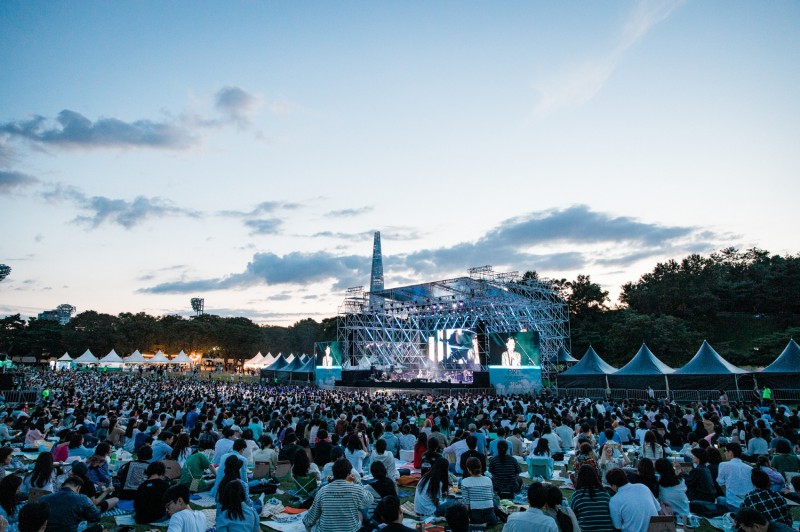 ▲ '2023 아트 포레스트 페스티벌' 현장.ⓒ아이디어랩