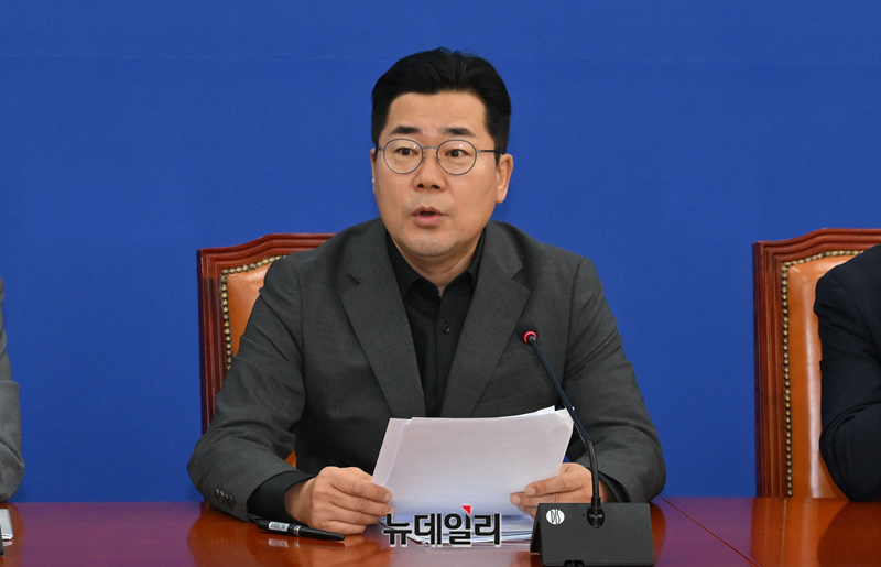 ▲ 박찬대 더불어민주당 원내대표. ⓒ이종현 기자