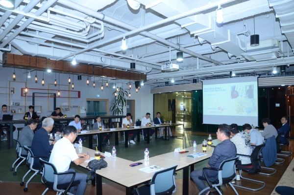 ▲ 배달앱 사태 비대위 발족식 및 간담회ⓒ한국프랜차이즈산업협회
