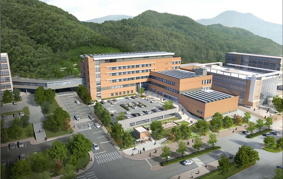 ▲ 화순전남대병원 개방형의료혁신센터 조감도.ⓒ전라남도