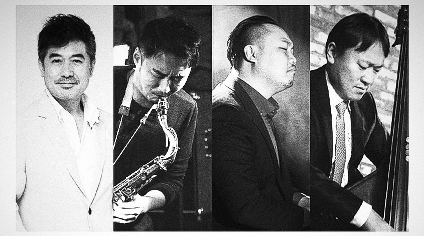 ▲ 왼쪽부터 Drum 필윤, 테너 Saxophone 신현필, Piano 임슬기, Bass 허진호.ⓒ대구국제재즈축제조직위원회
