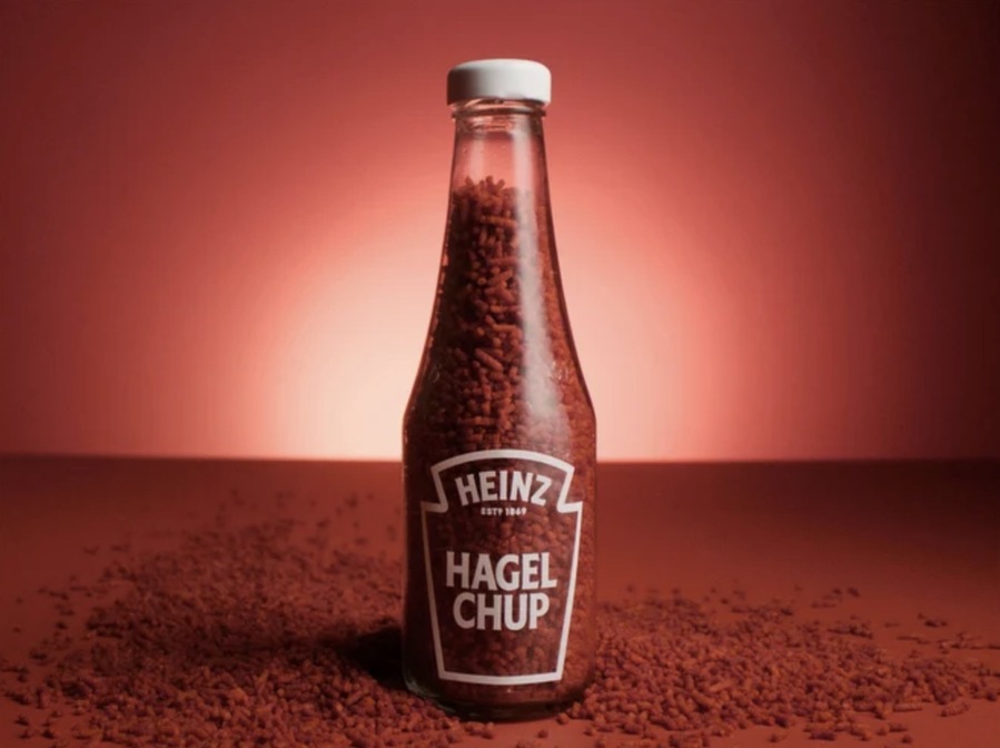 ▲ 하인즈의 'Hagelchup' 캠페인. ©Heinz