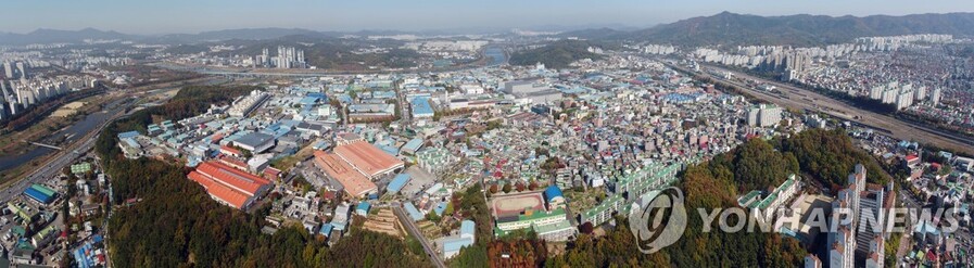 ▲ 대전산업단지 전경 ⓒ연합뉴스