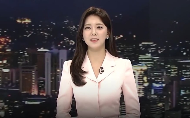 ▲ 김민형 전 SBS 아나운서. ⓒSBS '8 뉴스' 영상 갈무리