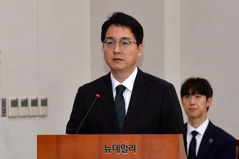 ▲ 심우정 검찰총장 후보자가 3일 오전 국회 법제사법위원회에서 열린 인사청문회에서 인사말을 하고 있다. 2024.09.03 ⓒ이종현 기자