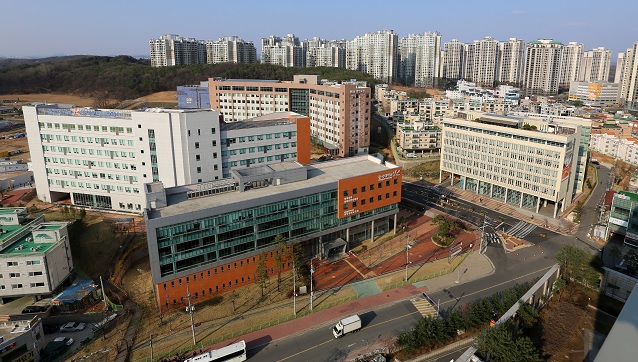 ▲ 동국대학교 BMC창업보육센터 및 고양바이오메디캠퍼스 전경.ⓒ동국대