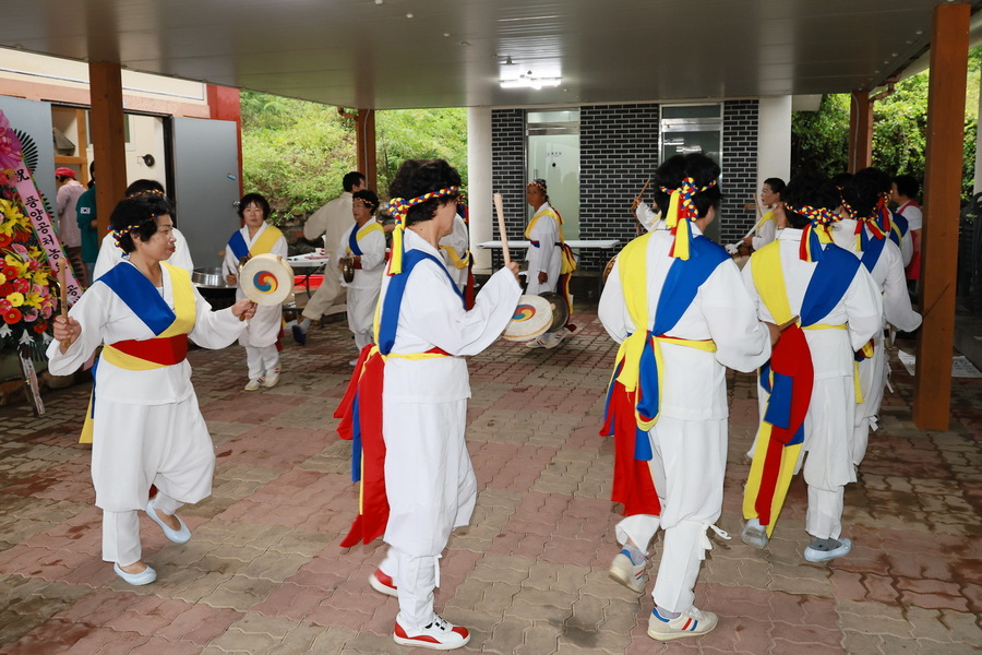 ▲ ‘제29회 예천 공처농요 정기발표회’가 21일 오전 10시 경북 예천군 풍양면 공처농요 전수교육관에서 열렸다.ⓒ예천군