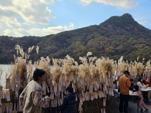 ▲ 매력적인 포천의 가을 ‘포천 산정호수 명성산 억새꽃 축제’ ⓒ경기관광공사 제공