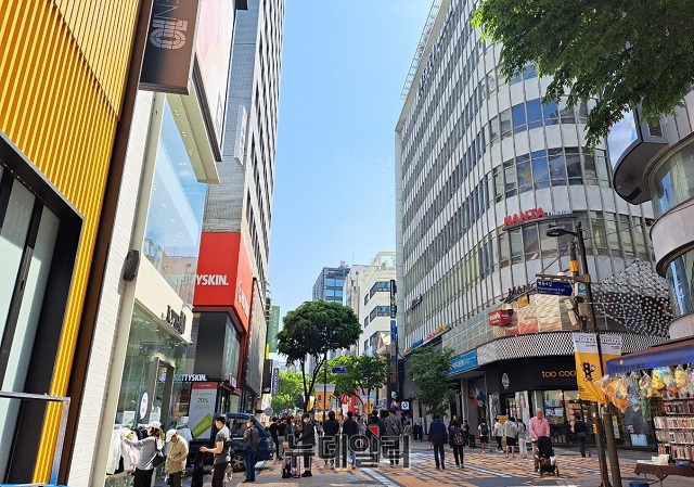 ▲ 서울 중구 명동거리.ⓒ뉴데일리DB