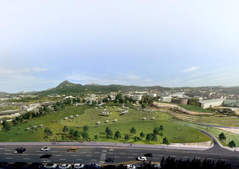 ▲ 서울 종로구 송현동 부지 모습.ⓒ서울시