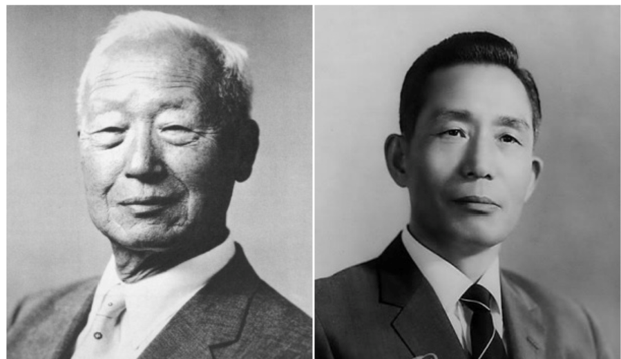 ▲ 대한민국을 설계하고, 세우고, 지키고, 잘살게 만든 두 거대한 위인. ⓒ