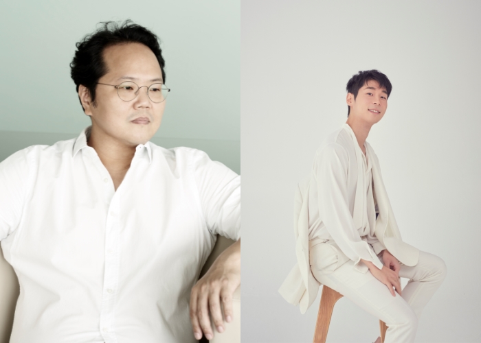 ▲ 지휘자 이병욱(왼쪽)과 바이올리니스트 대니 구.ⓒ세종문화회관