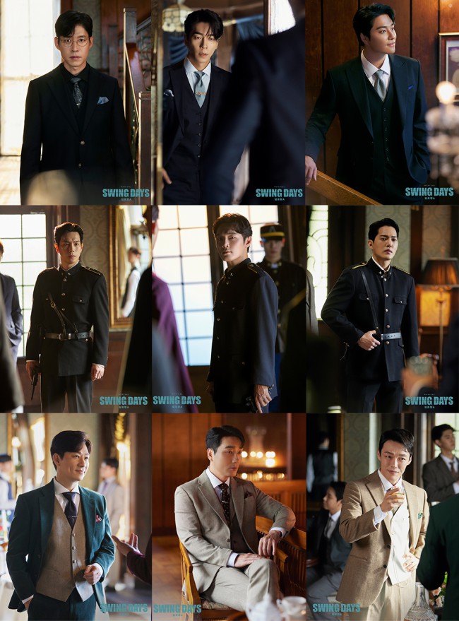▲ 뮤지컬 '스윙 데이즈_암호명 A' 프로필 사진.ⓒ올댓스토리