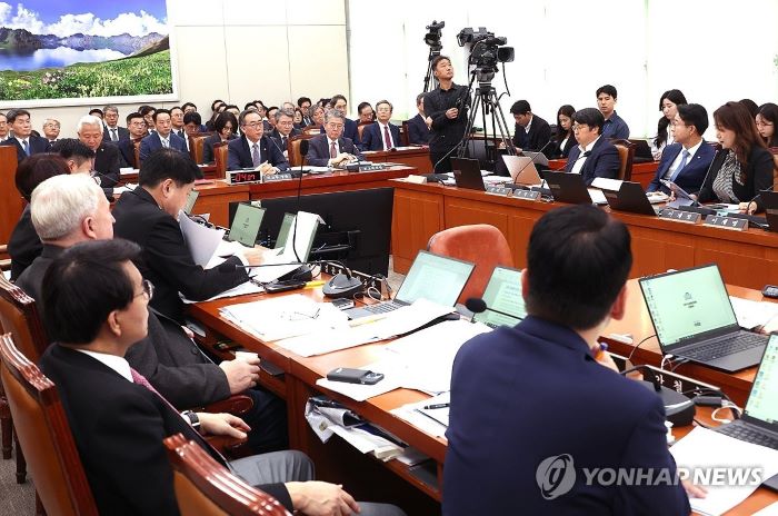 ▲ 조태열 외교장관이 7일 국회에서 열린 외교통일위원회 국정감사에서 의원 질의에 답하고 있다.ⓒ 연합뉴스 제공