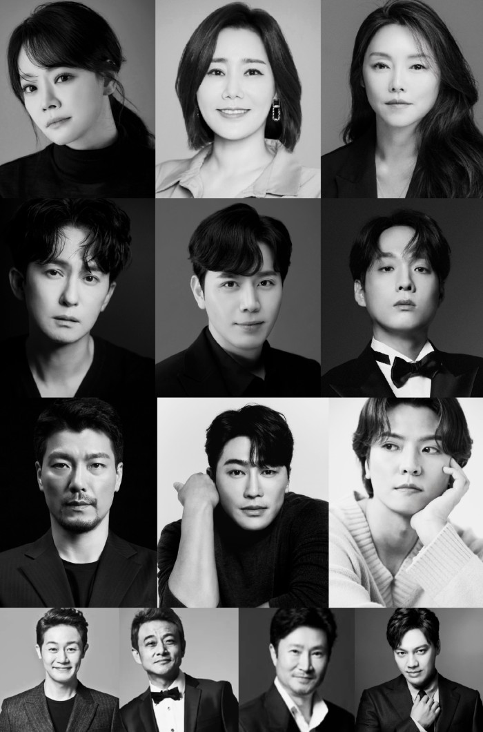 ▲ 뮤지컬 '명성황후' 30주년 기념 공연 캐스트.ⓒ에이콤