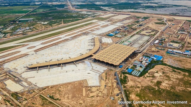 ▲ 캄보디아 테코국제공항 현장. ⓒ㈜희림종합건축사사무소