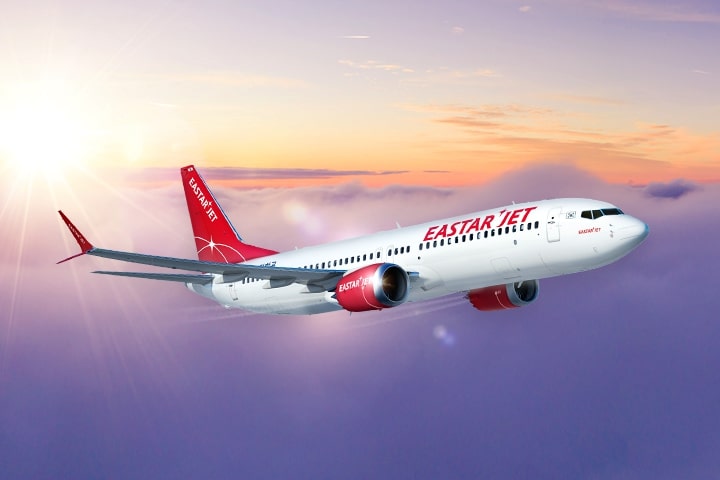 ▲ 이스타항공의 15호기 보잉 'B737-8' 항공기. ⓒ이스타항공