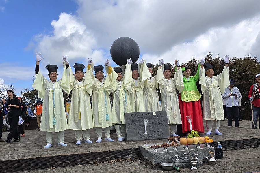 ▲ 제36회 삼도봉 만남의 날.ⓒ무주군