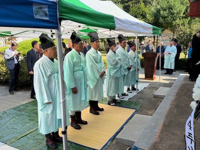 ▲ 번암 전해산 의병장 추모제.ⓒ장수군