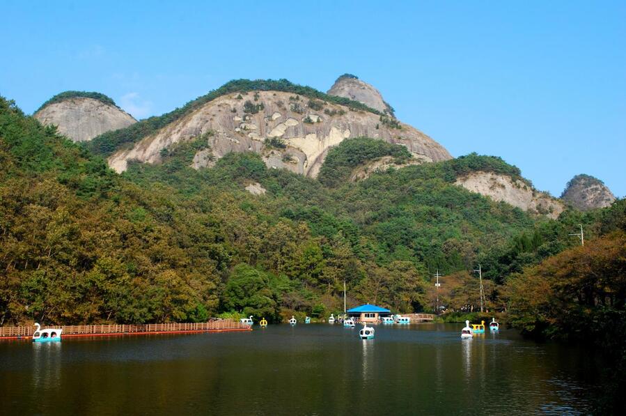 ▲ 탑영제에서 바라본 마이산.ⓒ진경수 山 애호가