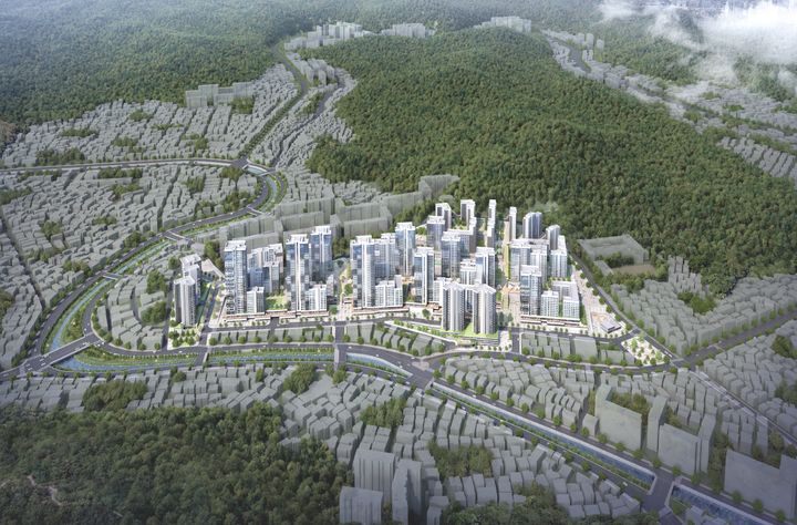 ▲ 신림5구역 재개발 조감도.ⓒ서울시