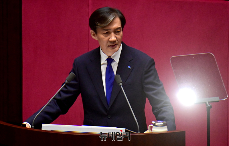 ▲ 조국 조국혁신당 대표. ⓒ이종현 기자