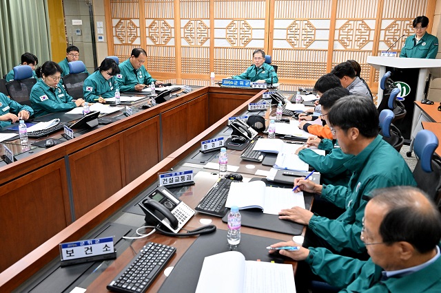 ▲ 군위군은 지난 21일, 김진열 군수 주재로 군민안전을 위한 풍수해재난 대응 2024년 안전한국훈련을 실시했다.ⓒ군위군