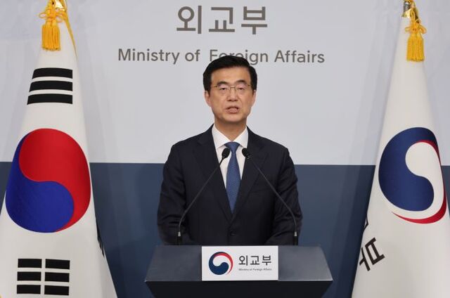 ▲ 이재웅 외교부 대변인. ⓒ뉴시스