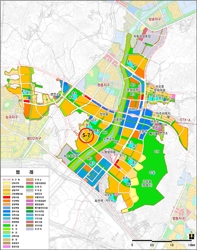 ▲ S-7블록 위치도. ⓒLH