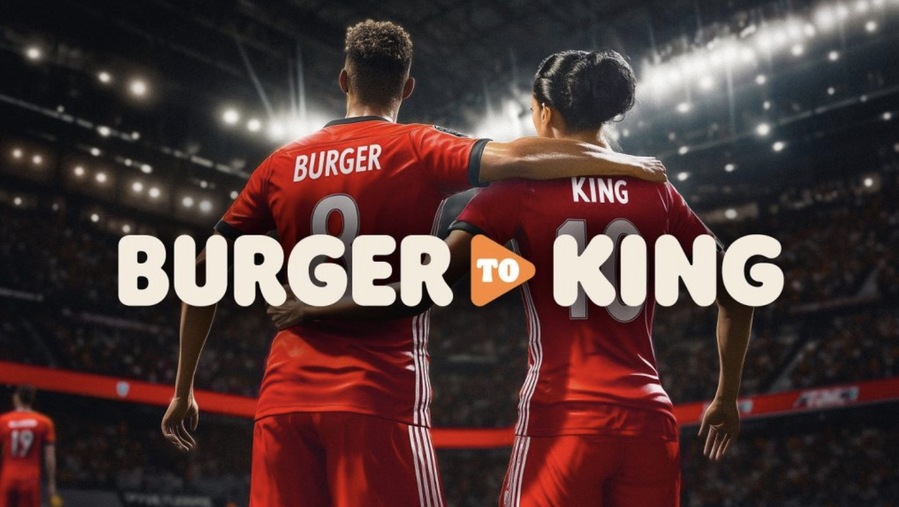 ▲ 버거킹의 'Burger to King' 캠페인. ©버거킹