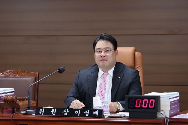 ▲ 이성배 서울시의회 국민의힘 대표의원.ⓒ대표의원실
