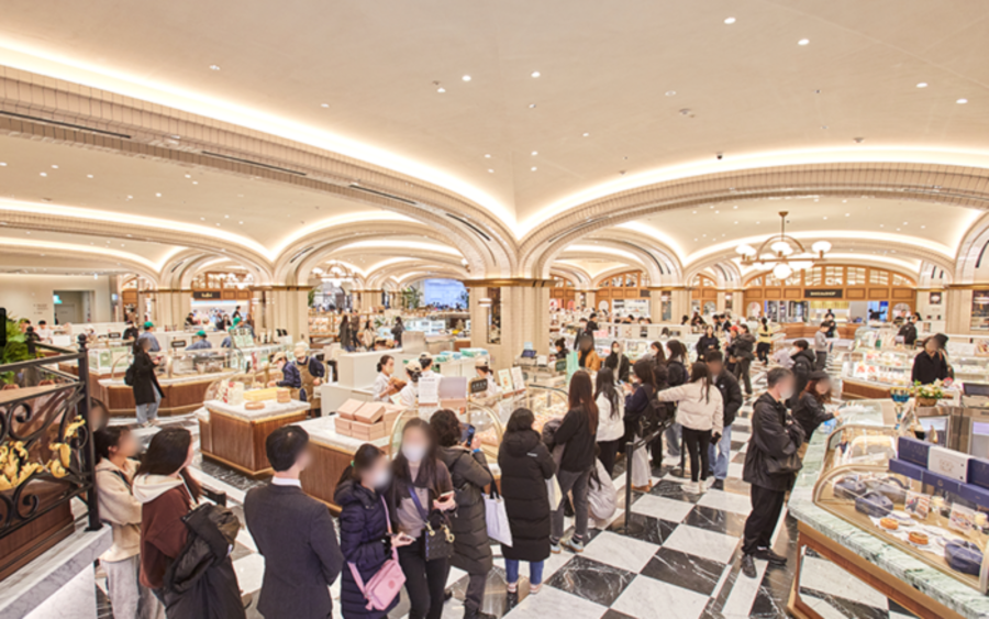 ▲ 신세계 강남점의 '스위트 파크'.ⓒ신세계