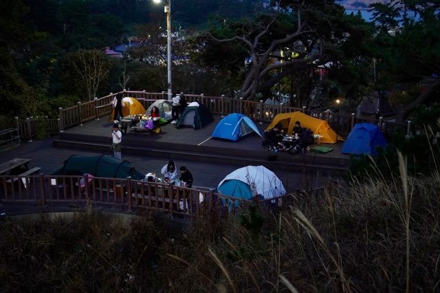▲ 관리도 캠핑장.ⓒ군산시