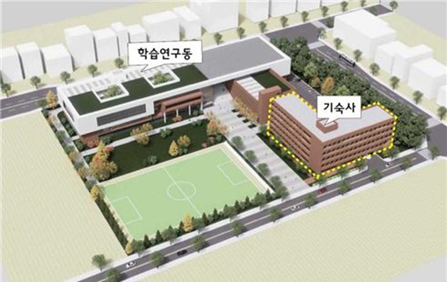 ▲ KAIST 부설 ‘AI 바이오 영재학교’  조감도.ⓒ충북도