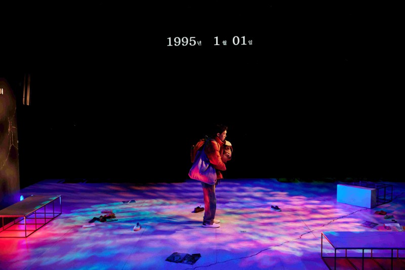 ▲ 연극 '시차' 공연.ⓒ두산아트센터