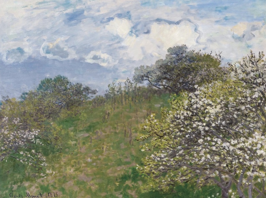 ▲ Monet, Claude, The spring, oil on canvas, 1875, Johannesburg Art Gallery, Republic of South Africa. ©가우디움어소시에이츠