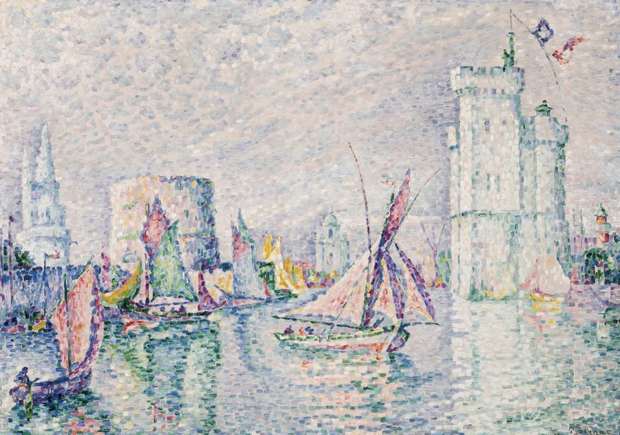 ▲ Signac, Paul, La rochelle, oil on canvas, 1912, Johannesburg Art Gallery, Republic of South Africa. ©가우디움어소시에이츠