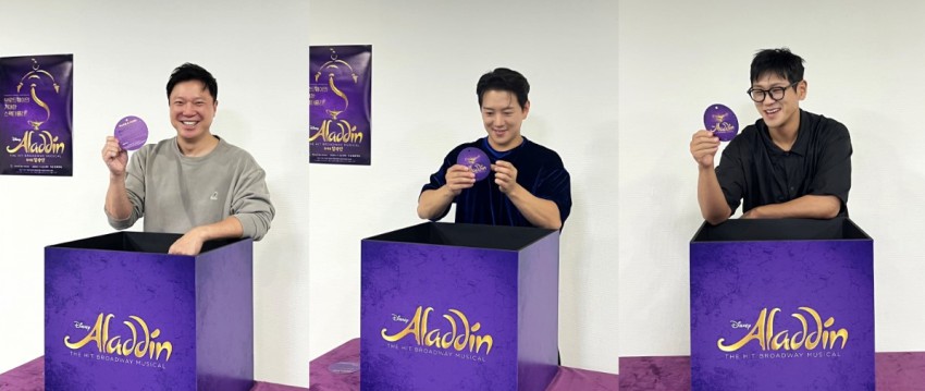 ▲ 약 2만여 개가 넘는 소중한 소원 카드들을 지니 역의 배우 3인이 직접 추첨하며 응원의 마음을 전했다.ⓒ에스앤코