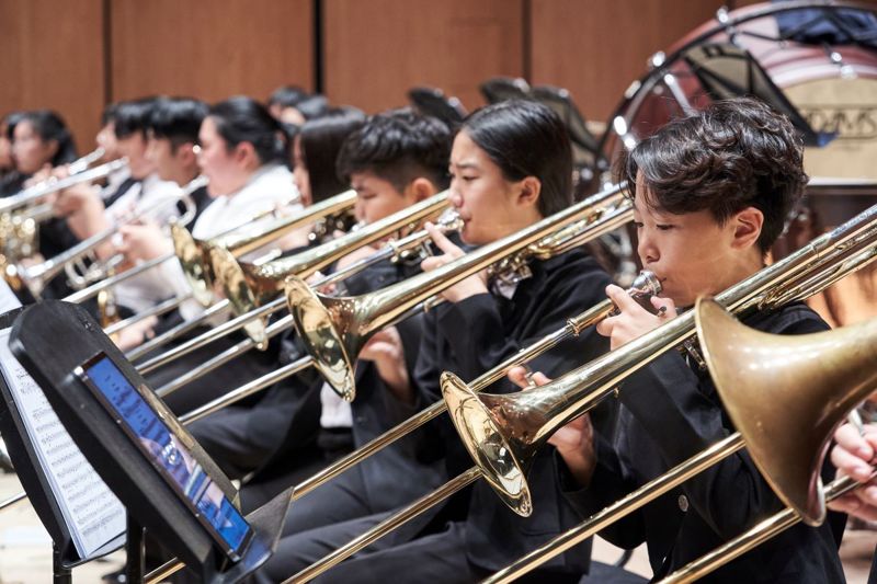 ▲ 꿈의 오케스트라 '중구' 연주 사진.ⓒ중구문화재단