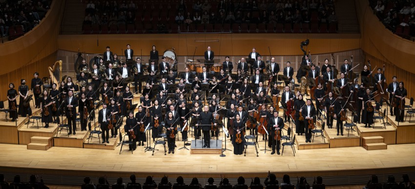 ▲ 얍 판 츠베덴 음악감독의 취임 연주회.ⓒ서울시립교향악단