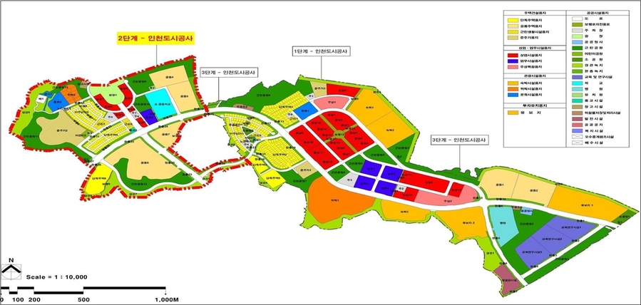 ▲ 영종도 미단시티 개발 구역 ⓒ인천경제자유구역청 제공