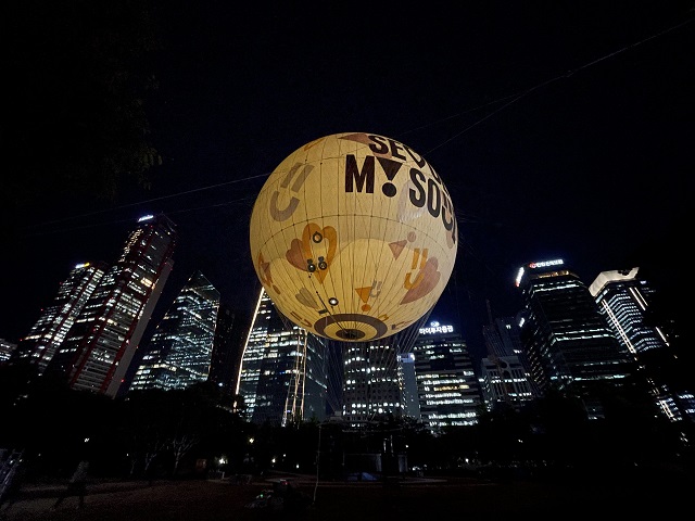 ▲ '서울달' 모습.ⓒ서울시