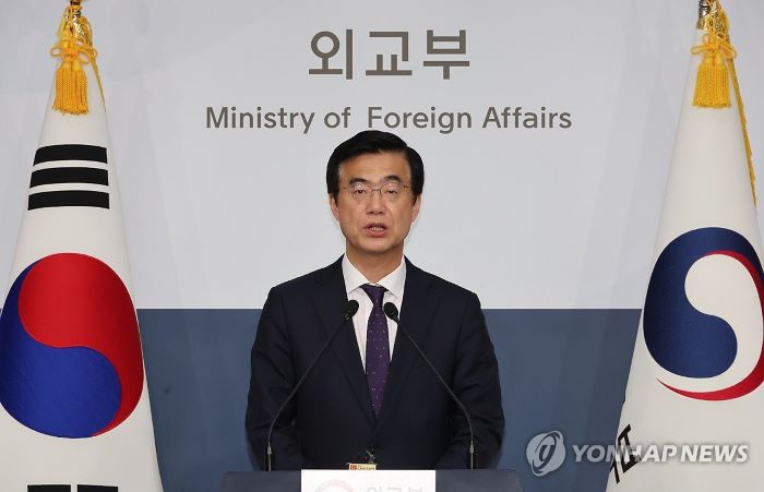 ▲ 이재웅 외교부 대변인. ⓒ연합뉴스
