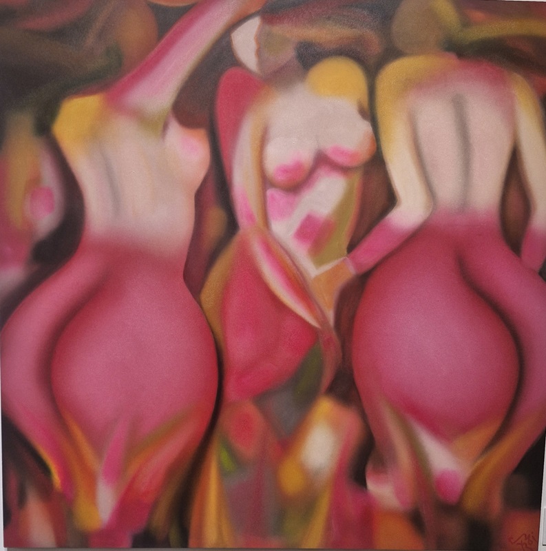 ▲ 한국 대표 여류화가 최영란의 ‘빛의 정원’.ⓒ갤러리 젠