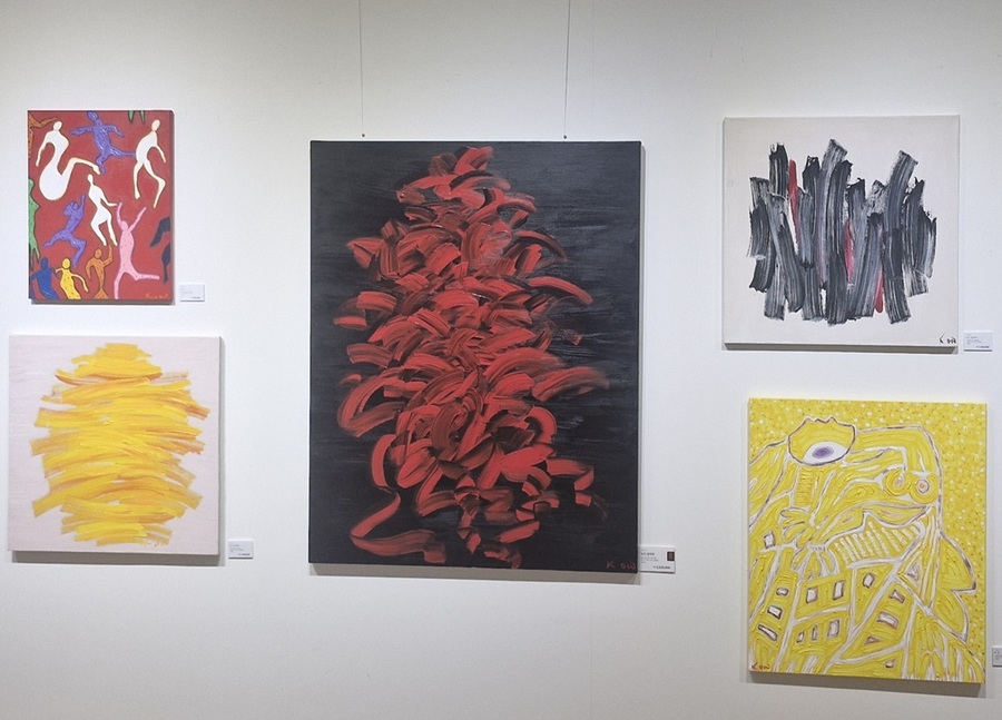 ▲ 갤러리 젠에 전시된 강동욱의 작품.ⓒ갤러리 젠