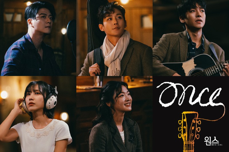 ▲ 뮤지컬 '원스' 캐스트.ⓒ신시컴퍼니