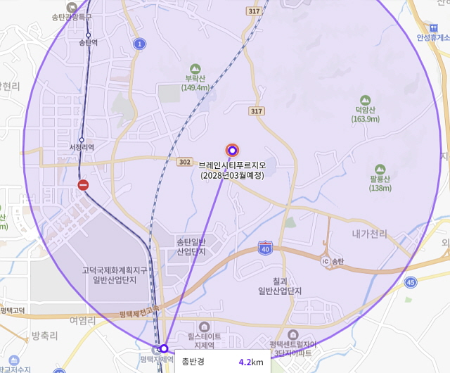 '초교·종합병원' 품은 평택 브레인시티 푸르지오 … '한국형 실리콘밸리 ...
