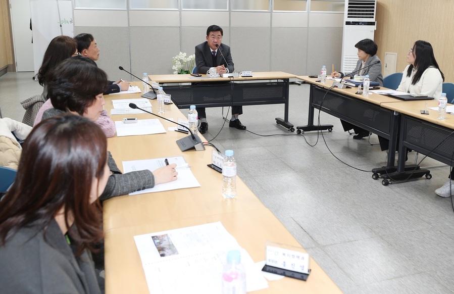 ▲ 청주시는 11일 임시청사 대회의실에서 ‘복지서비스의 유기적 연계방안 최종보고회’를 개최했다. ⓒ청주시